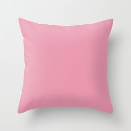 43 Lovely pink color  Throw Pillow