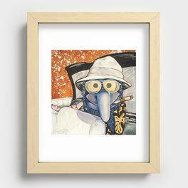 Fear & Loathing Gonzo Recessed Framed Print