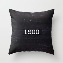 1900 Throw Pillow