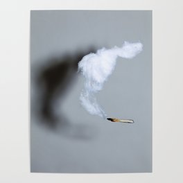 Pinner with Cotton Smoke Poster