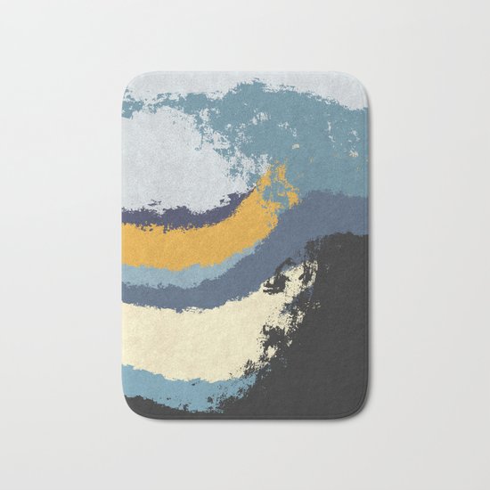Waves - No Obstacle Bath Mat