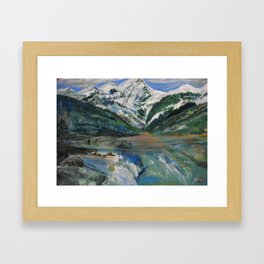 Jones Lake Framed Art Print
