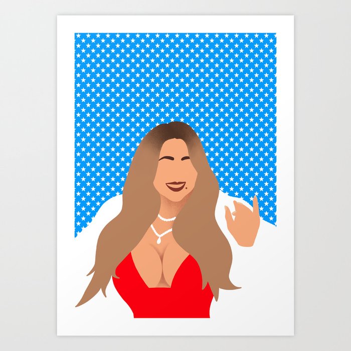 Art print POSTER/ CANVAS  Mariah Carey