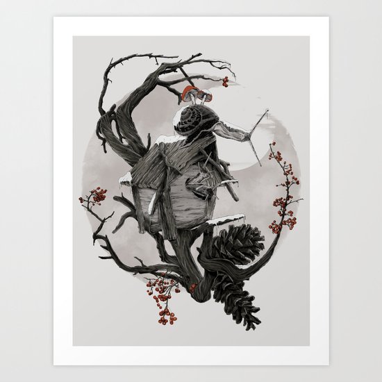 ÆFTERA YULE Art Print