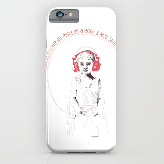 RocknRoll Boy iPhone & iPod Case