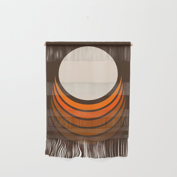 Golden Crescent Wall Hanging