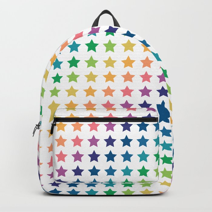 Rainbow star Backpack