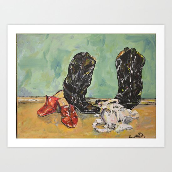 Shoes Art Print
