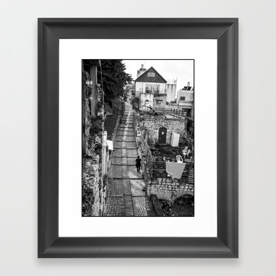 Stairwell Framed Art Print