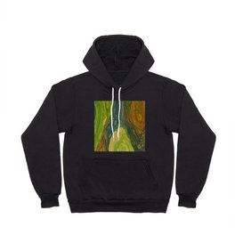 The Excavation of a Luminous Chamber (Enchanted Chemical Abyss) Hoody | Abstract, Painting, Nature, Sci-Fi 