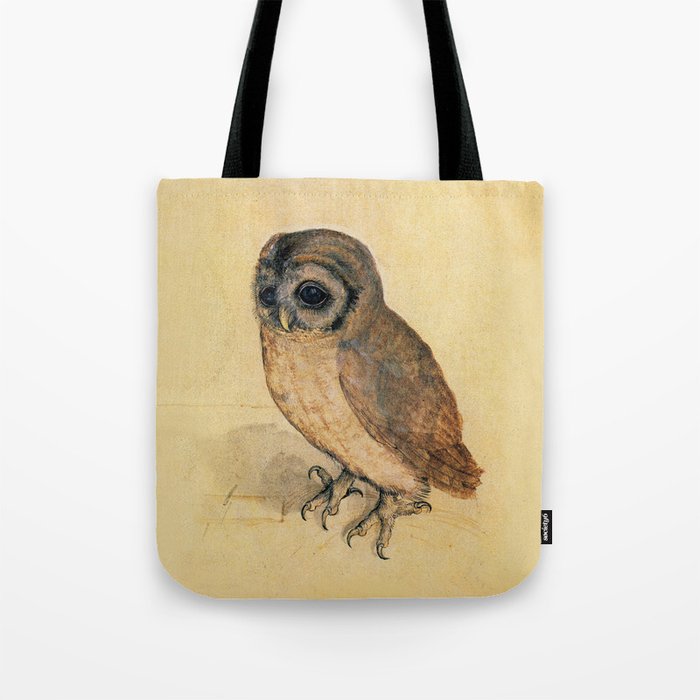 Albrecht Durer The Little Owl Tote Bag By Artgallery Society6 Albrecht Durer The Little Owl Tote Bag