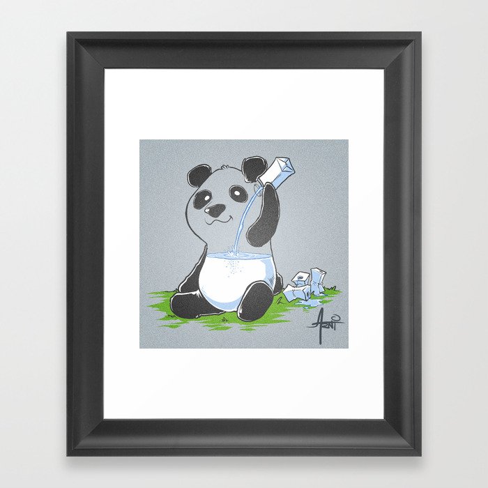 Panda in my FILLings Framed Art Print