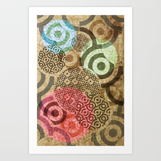 thread Art Print