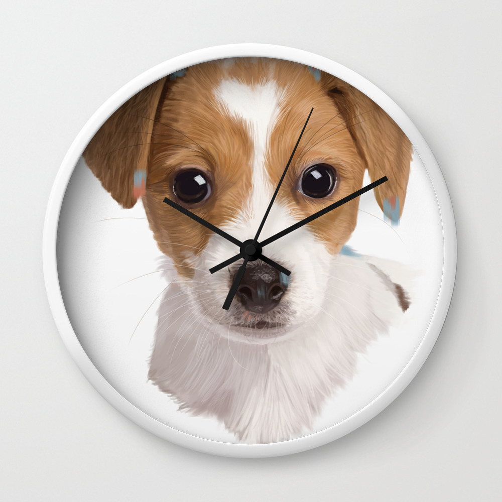 Parson Russell Terrier Dog Wall Clock