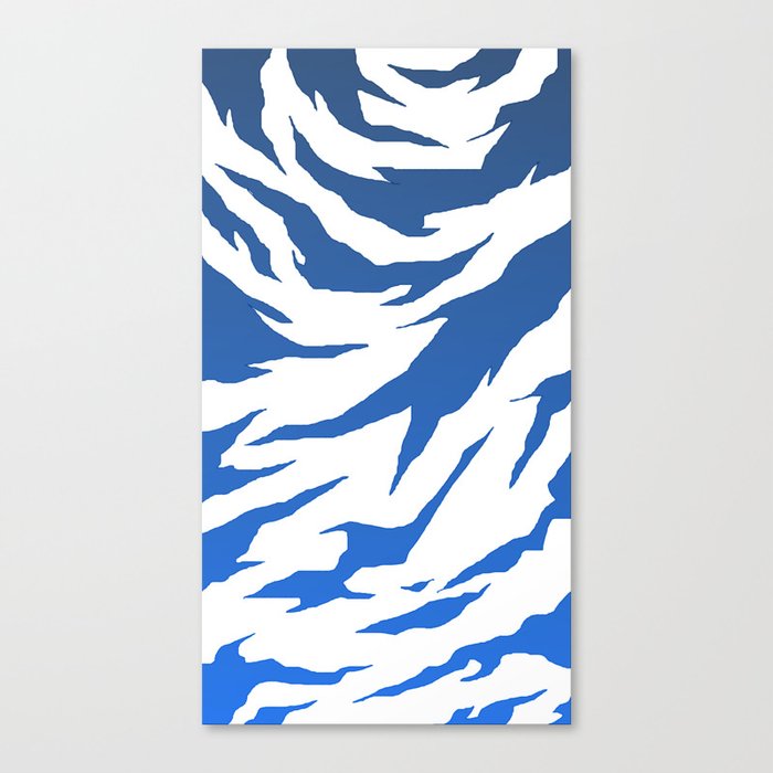 pattern blue sky Canvas Print