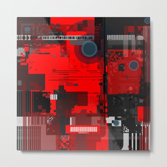 Kommunikations Metal Print