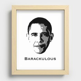 Barackulous Recessed Framed Print