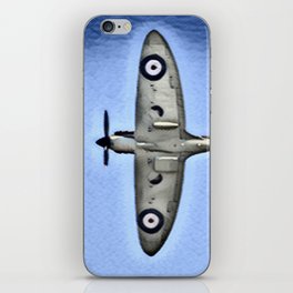 Spitfire Lines In Weathered iPhone Skin