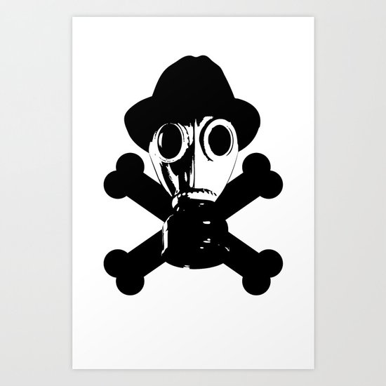Man in the Mask Art Print