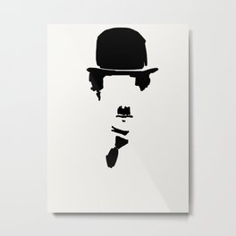 30- Charlie Chaplin & his Hat, tie and mustache Metal Print | Thegreatdictator, Moderntimes, Charliechaplin, Charleschaplin, Theimmigrant, Art, Comedymovie, Charlesspencer, Acrylic, Oil 