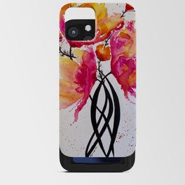 Hope - A joyful burst of floral colour to lift our spirits  iPhone Card Case