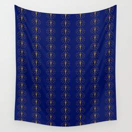 flag of indiana 2-midwest,america,usa,carmel, Hoosier,Indianapolis,Fort Wayne,Evansville,South Bend Wall Tapestry