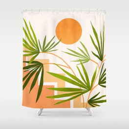 Santa Fe Summer Landscape Shower Curtain
