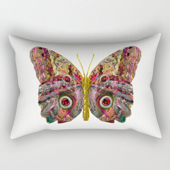 Float Like A Butterfly Rectangular Pillow