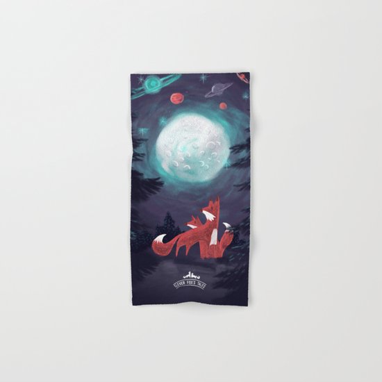 Clever Fox's Tales about the Universe Hand & Bath Towel