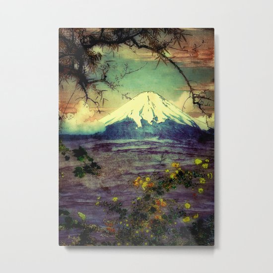 In Hama we prayed to the Mountain Spirit Metal Print