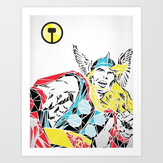 Thor Art Print