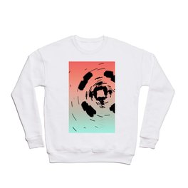 Abstract Grooves Crewneck Sweatshirt