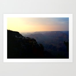 Grand Canyon at Sunset Art Print