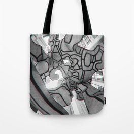 Group of four trees Tote Bag