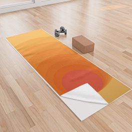 Sun Spiral | Bauhaus I Yoga Towel