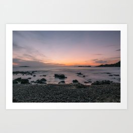 Sunset Landscape Art Prints Society6