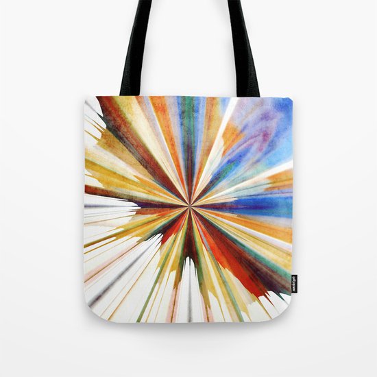 Colorful Splash Tote Bag