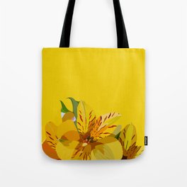 Yellow Lily Tote Bag