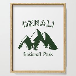 Denali National Park Serving Tray