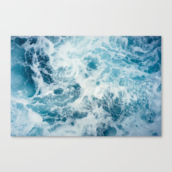 Sea Swirl Canvas Print