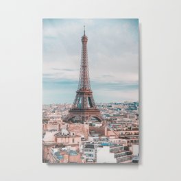 Eiffel Tower Paris Metal Print | Paris, Pariscity, Cityscape, Travel, Photo, Eiffeltower 