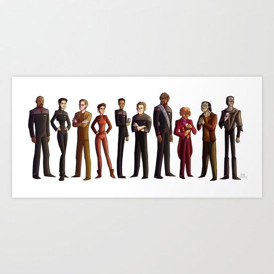 Star Trek: Deep Space Nine Art Print