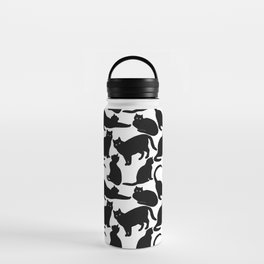 Black Cats Water Bottle