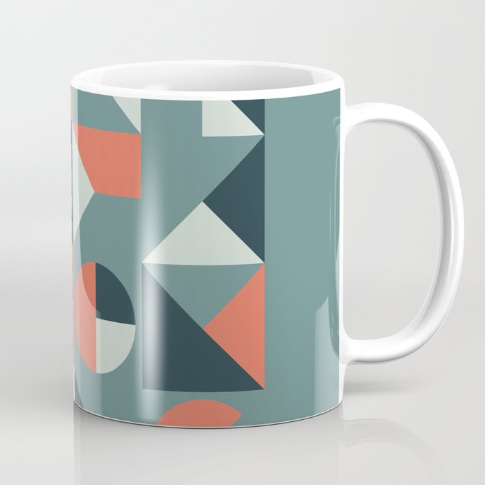 Mid Century Geometric 08 Coffee Mug