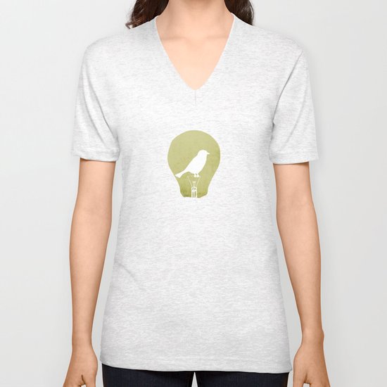 ideas take flight Unisex V-Neck