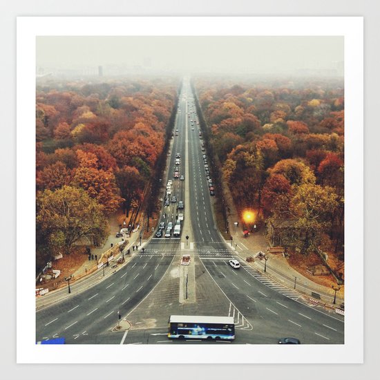 first we take manhatten than we take berlin I - autumn Art Print