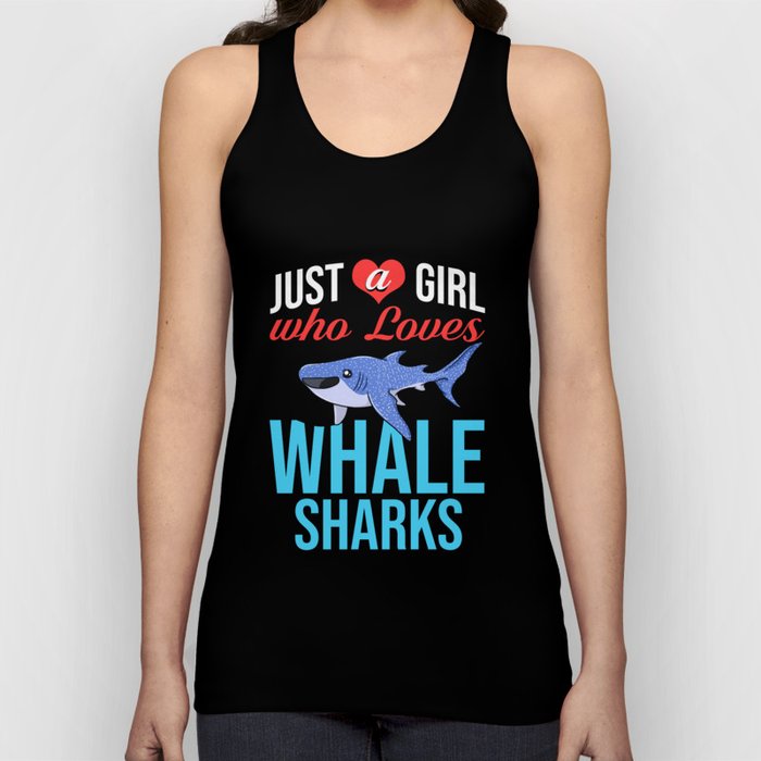 Whale Shark Tooth Mexico Cute Funny Tank Top