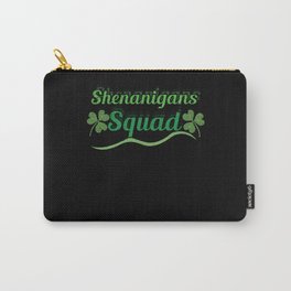Shamrock Squad Shenanigans Saint Patrick's Day Carry-All Pouch