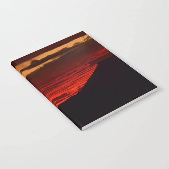 Red Hot Desert Sky Notebook