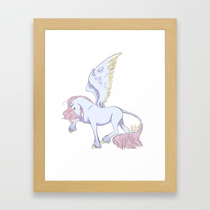 Pegasus Framed Art Print